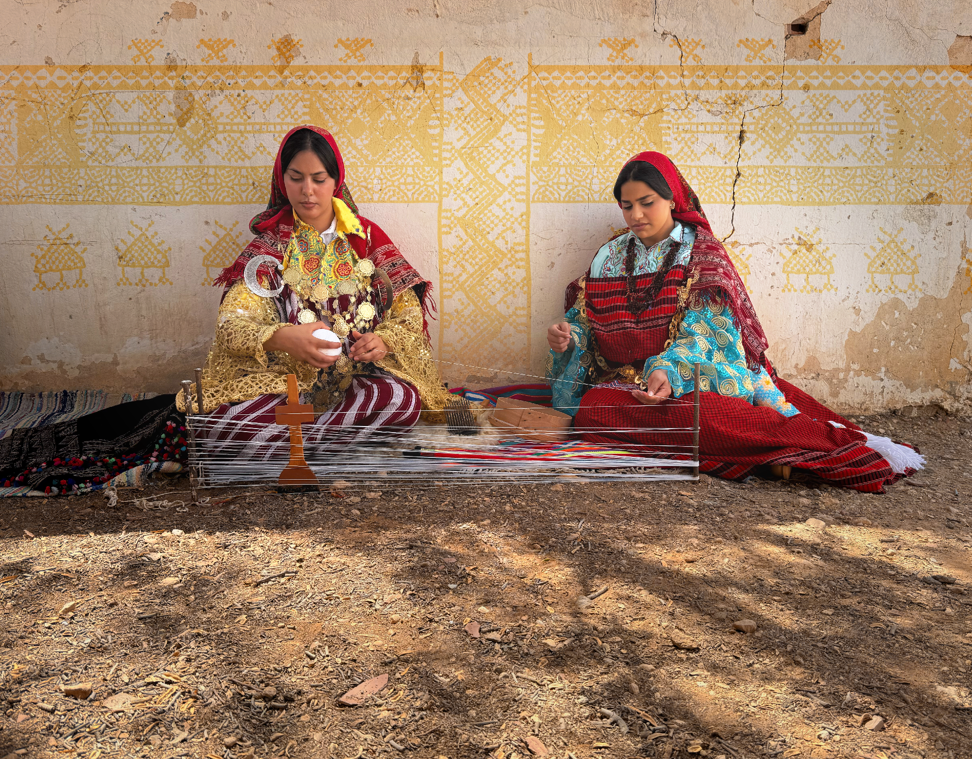 Femmes tisseuses